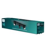 Philips Runner LED Spot Metall Svart | Passande för 3x GU10