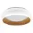 Ledvance LED Taklampa Orbis Livia Vit och Trä 16W 750lm - 830 Varm Vit | Touchdimmerbar