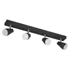 Ledvance LED Decor Spot Plast Svart 17W 840lm - 827 Extra Varm Vit | Dimbar