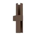 Eglo Vägglampa Montelauro Aluminium Rostig Up & Down 7W 800lm - 865 Dagsljus | IP65